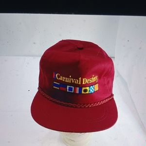 Maroon Carnival Destiny hat